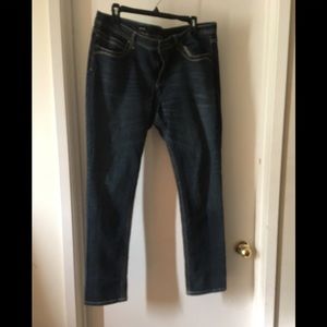 Jeans stretchy...strait leg